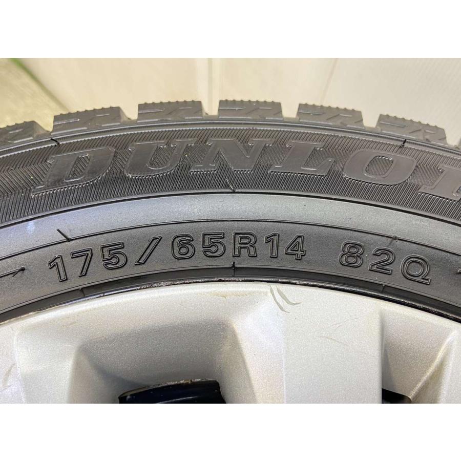 DUNLOP 中古タイヤ スタッドレスタイヤ ホイールセット 4本