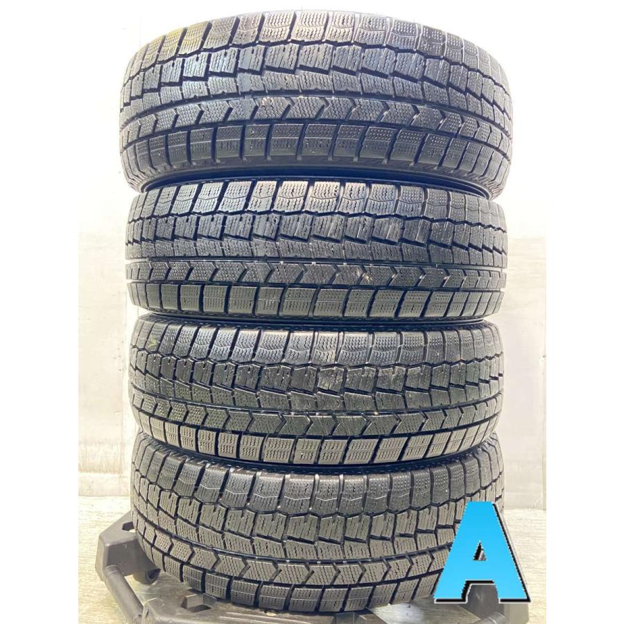 送料無料　社外アルミ付スタッドレスタイヤ2024年製造　175/65R14 ☆日本製/ダンロップ/175/65R14スタッドレスタイヤ4本セット/used