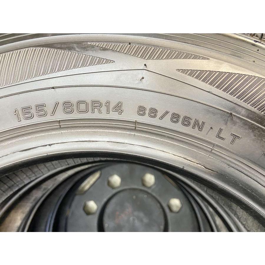 DUNLOP（ダンロップ） 中古タイヤ スタッドレスタイヤ 4本セット 155