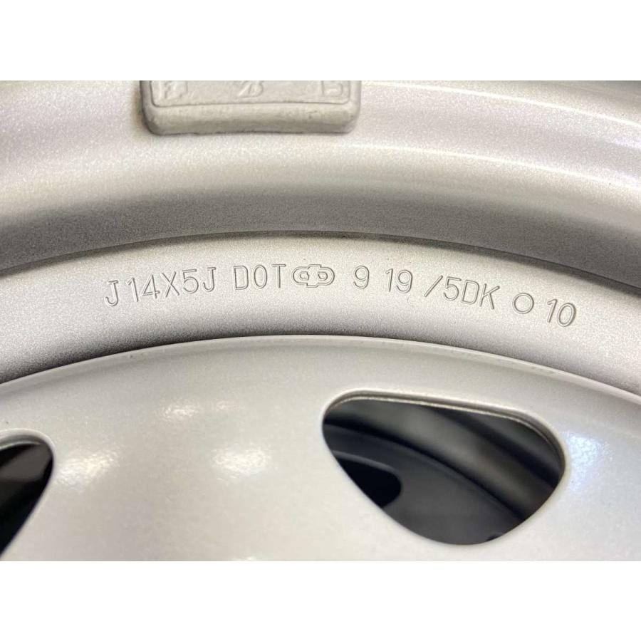 ①145R12 6PR LTバリ山！中古スタッドレスタイヤ4本セット BRIDGESTONE（ブリヂストン） 中古タイヤ スタッドレスタイヤ ホイール