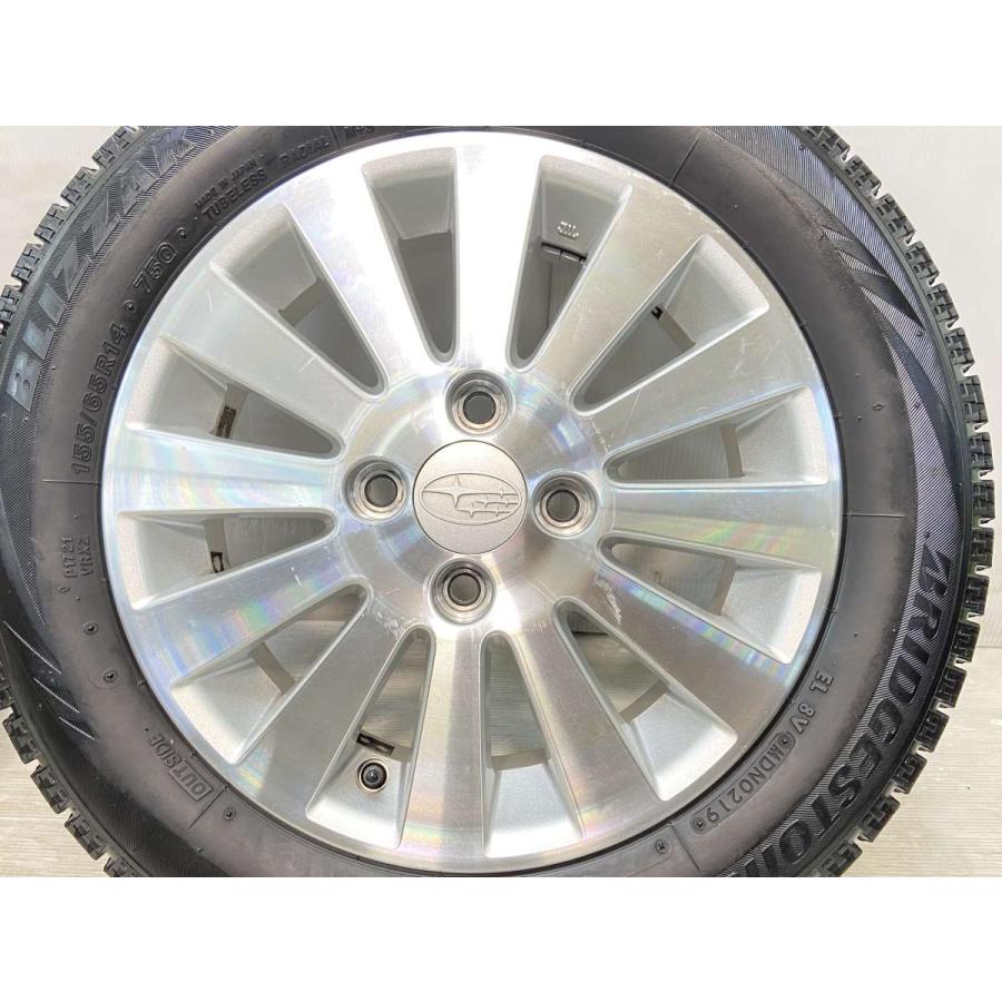 BRIDGESTONE 中古タイヤ スタッドレスタイヤ ホイールセット 4本セット 