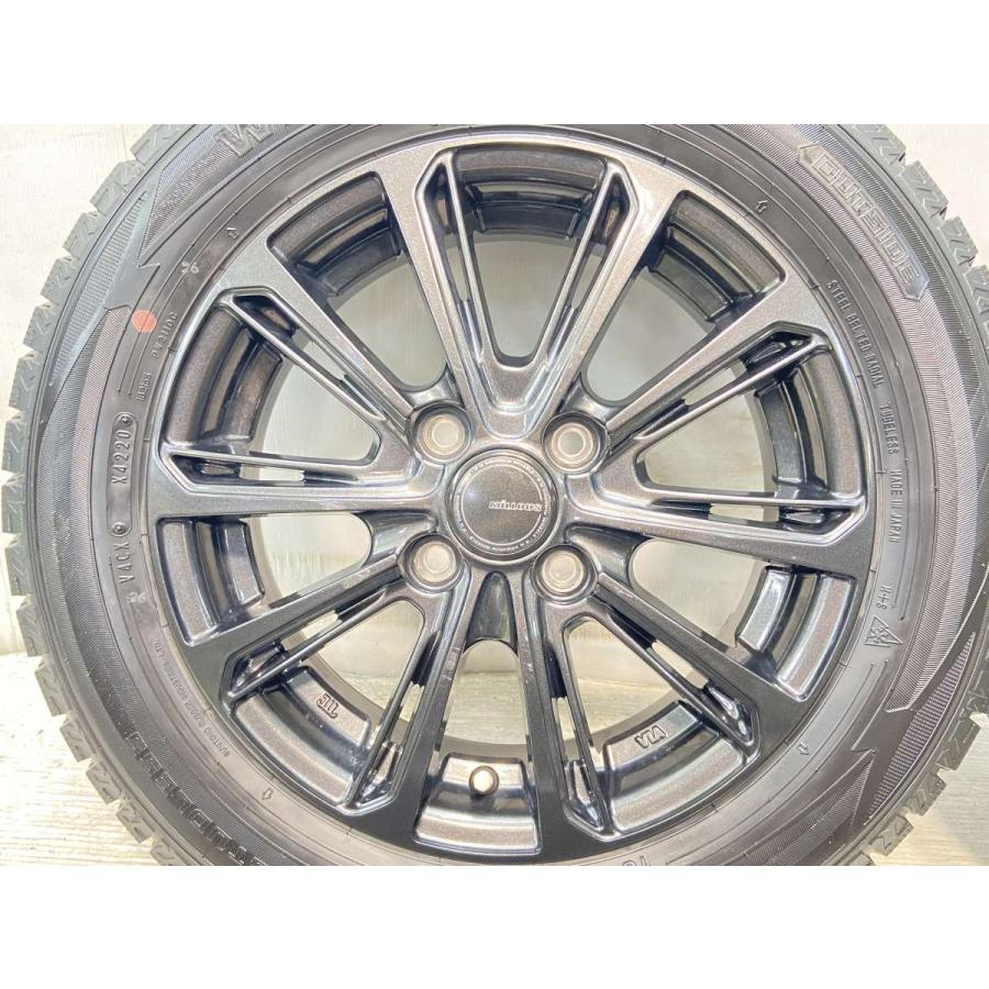 中古タイヤ スタッドレスタイヤ ホイールセット 4本セット 165/65R14 