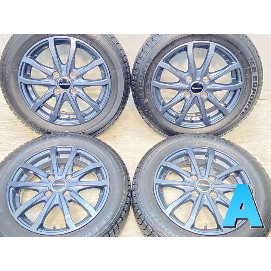 中古タイヤ スタッドレスタイヤ ホイールセット 4本セット 155/65R14  