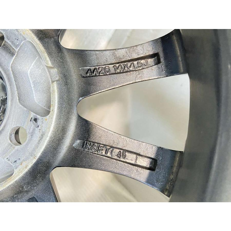 中古タイヤ スタッドレスタイヤ ホイールセット 4本セット 155/65R14