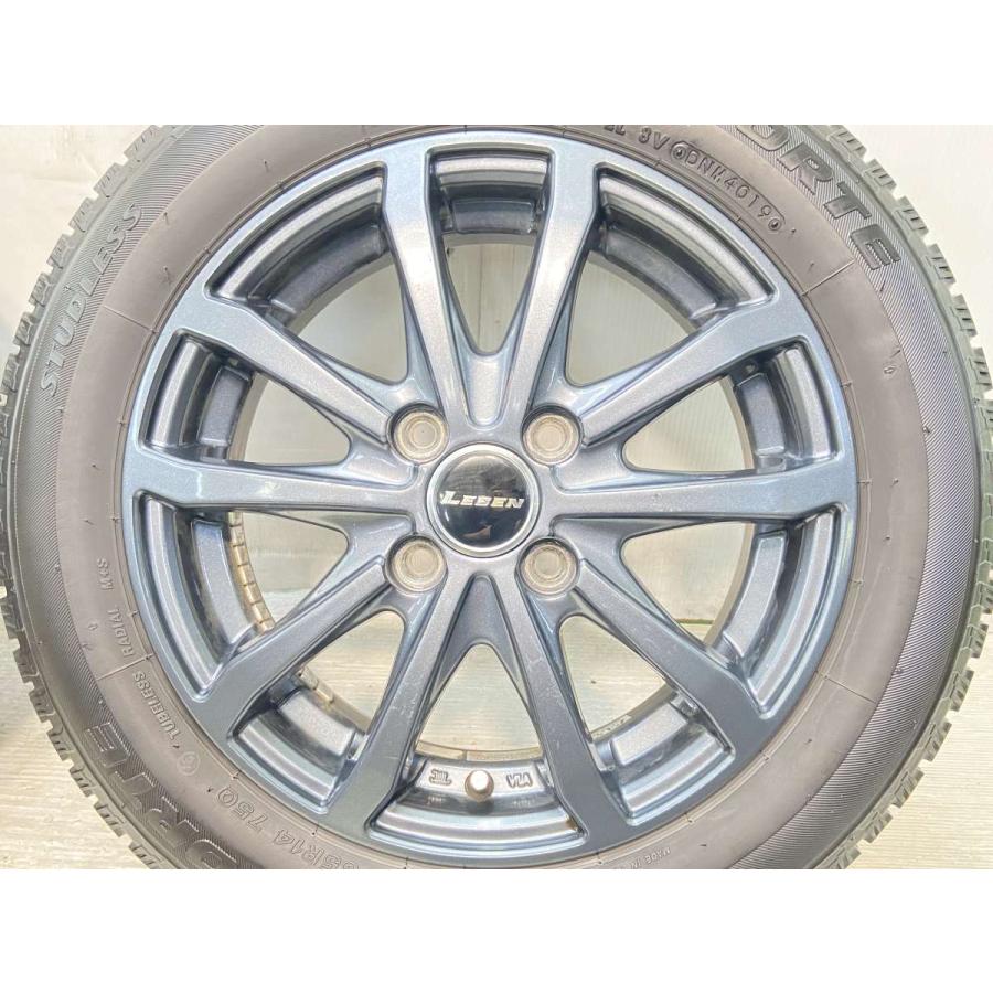 □オートバックス◇LEBENアルミ&スタッドレス155/65R14 2本】の出品です！