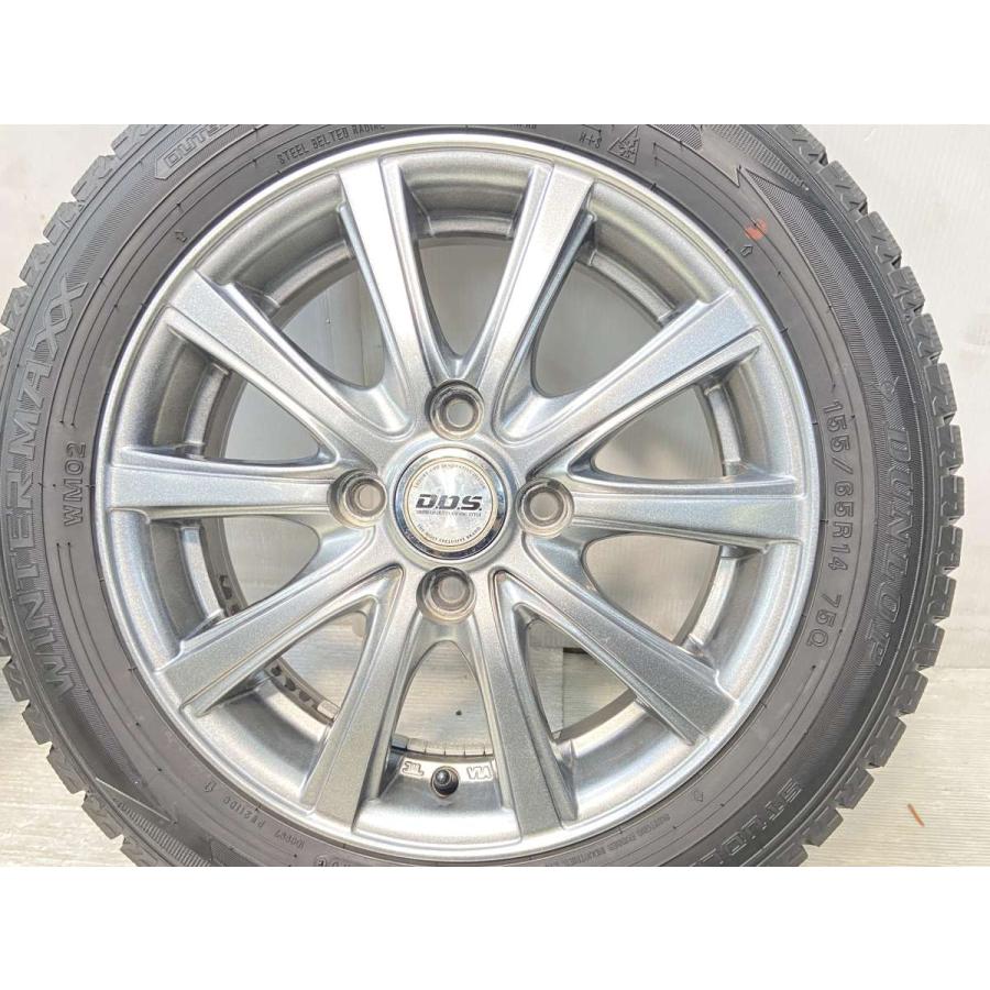 DUNLOP（ダンロップ） 中古タイヤ スタッドレスタイヤ ホイールセット 