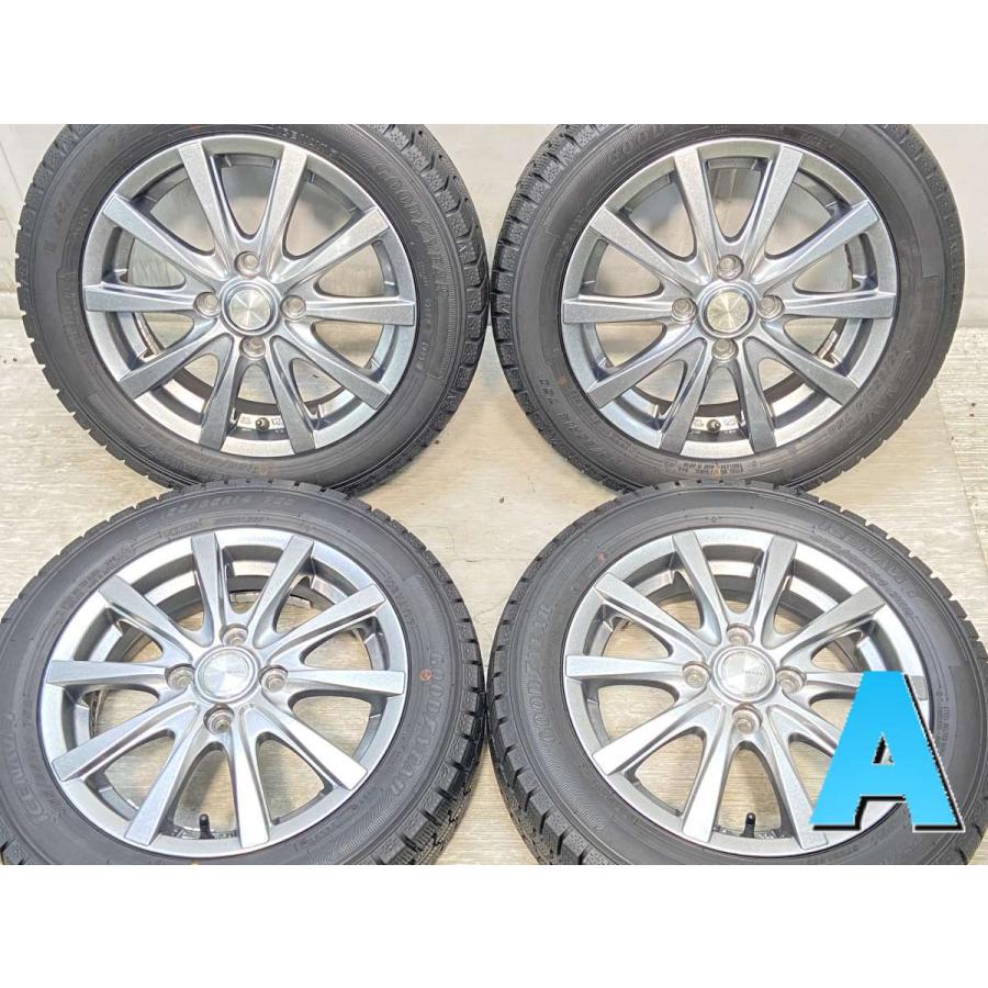 取引中】スタッドレスタイヤ・アルミセット 155/65R14 グッドイヤー