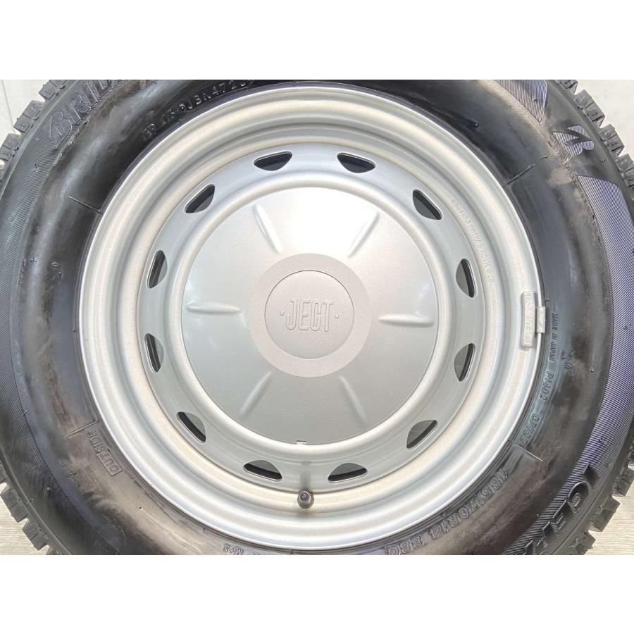 BRIDGESTONE 中古タイヤ スタッドレスタイヤ ホイールセット 4本セット 