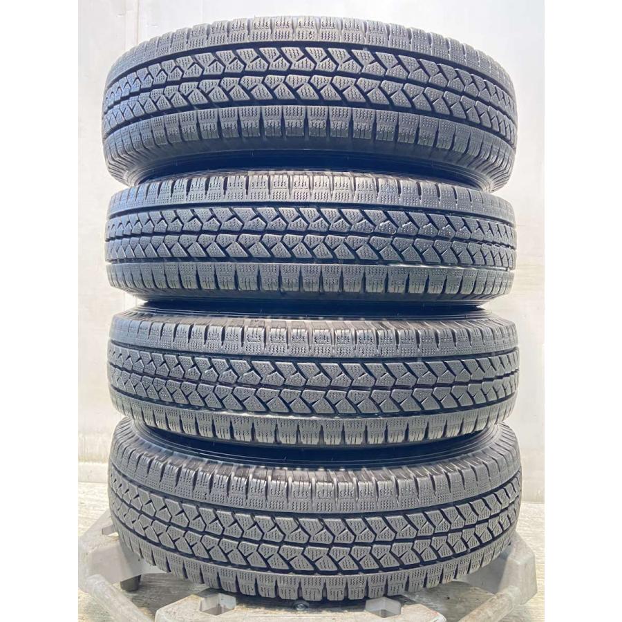 BRIDGESTONE スタッドレス 14インチ タイヤセット BRIDGESTONE 自動車 冬タイヤ、ホイールセット（リム径（ホイール