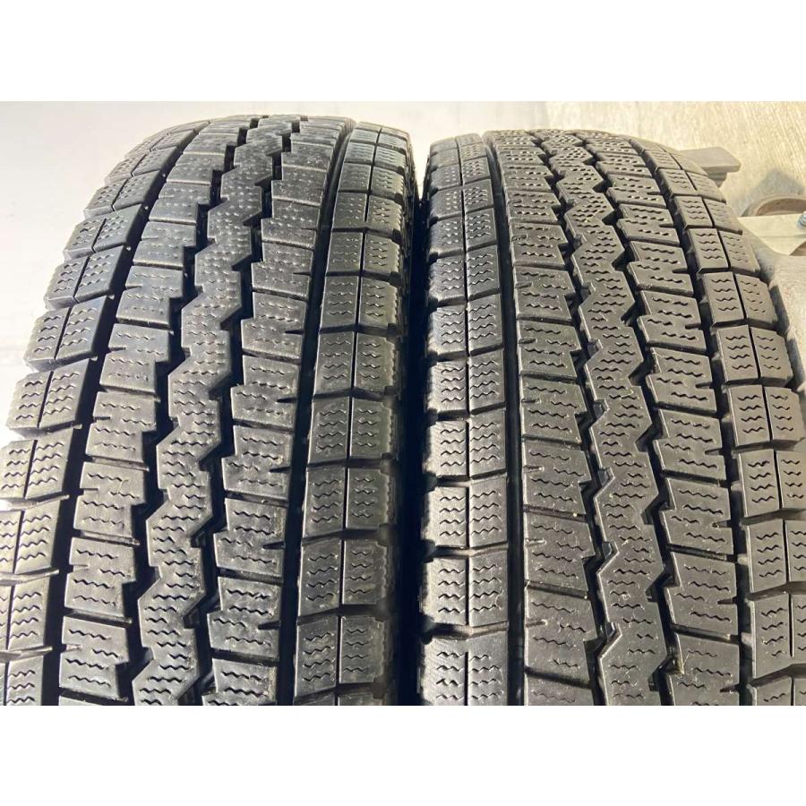 DUNLOP中古スタッドレスタイヤ　185/80r14 DUNLOP（ダンロップ） 中古タイヤ スタッドレスタイヤ 2本セット 185