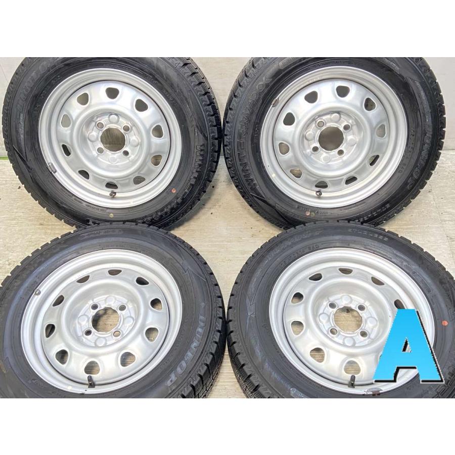 DUNLOP（ダンロップ） 中古タイヤ スタッドレスタイヤ ホイールセット 
