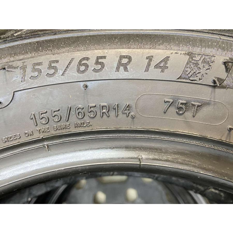中古　ミシュラン冬タイヤＸ-ＩＣＥ155/65R14　４本セット ミシュラン（MICHELIN） 中古タイヤ スタッドレスタイヤ 4本セット 195