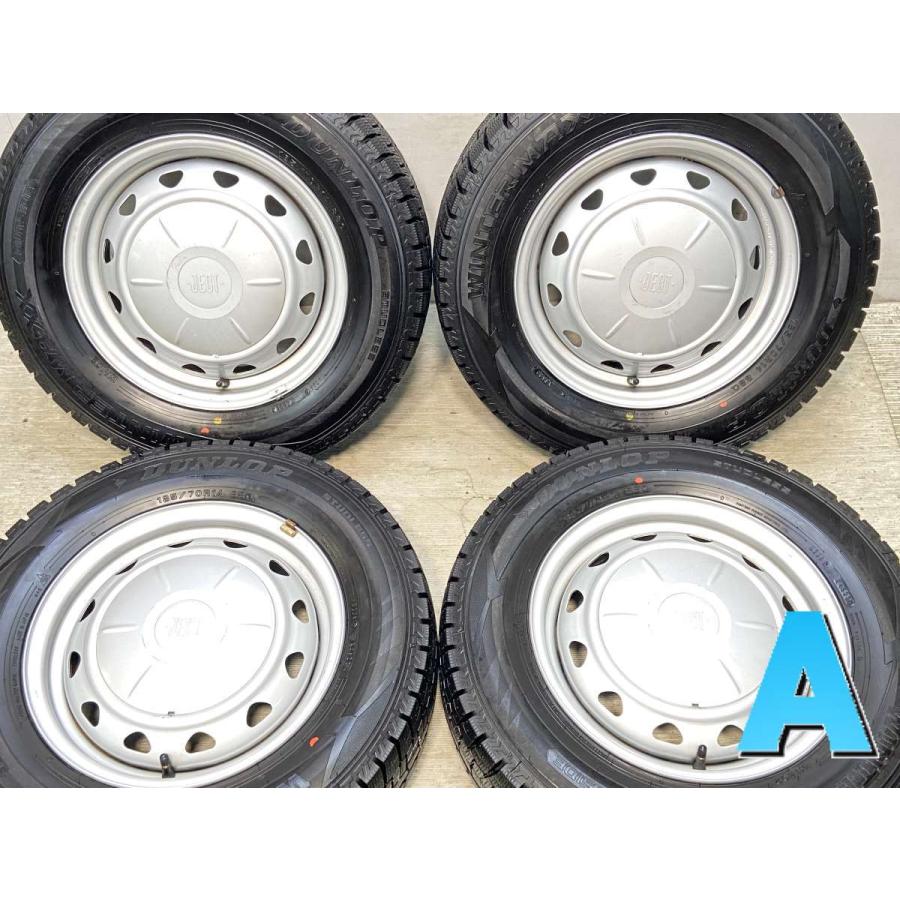 DUNLOP（ダンロップ） 中古タイヤ スタッドレスタイヤ ホイールセット 