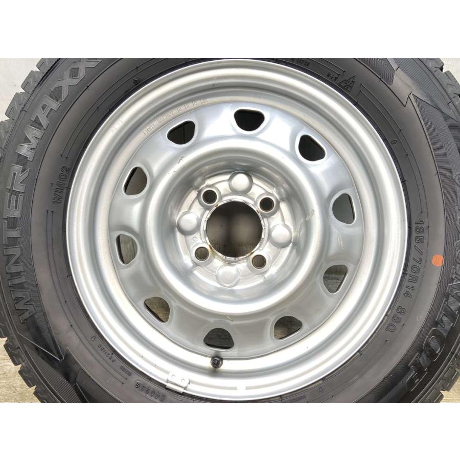 DUNLOP（ダンロップ） 中古タイヤ スタッドレスタイヤ ホイールセット 