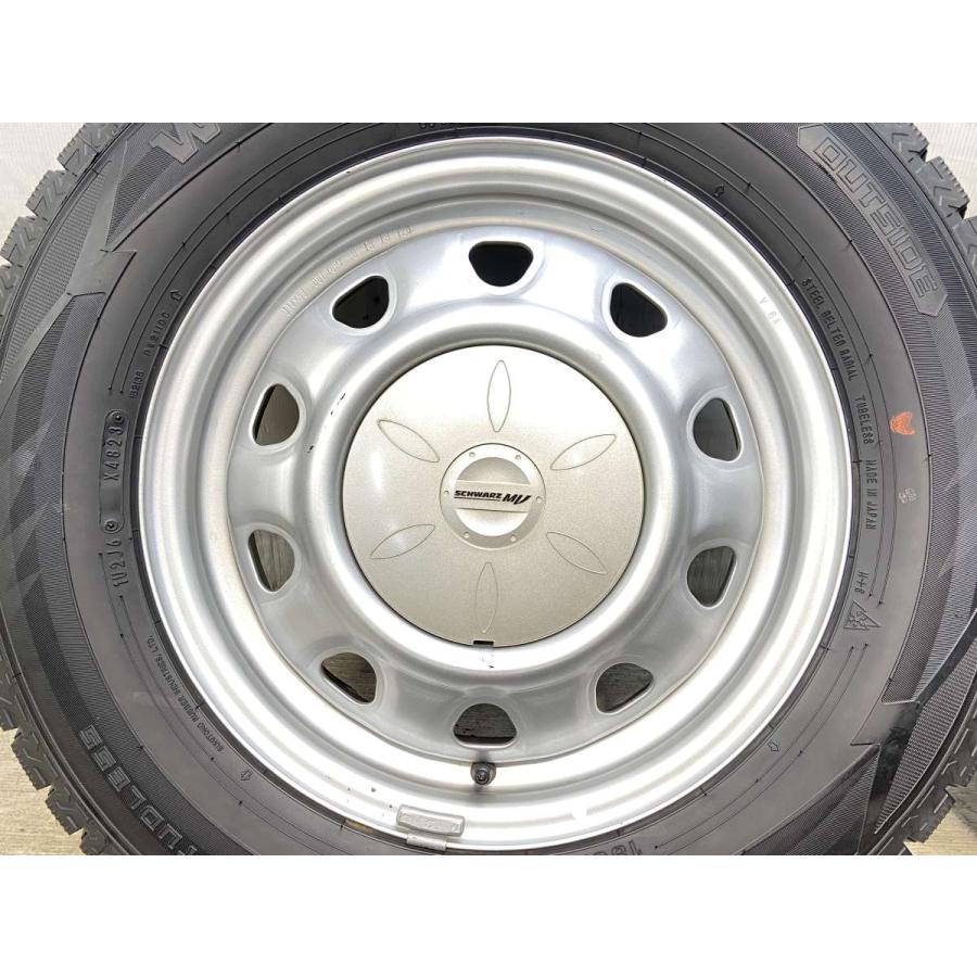 DUNLOP（ダンロップ） 中古タイヤ スタッドレスタイヤ ホイールセット 