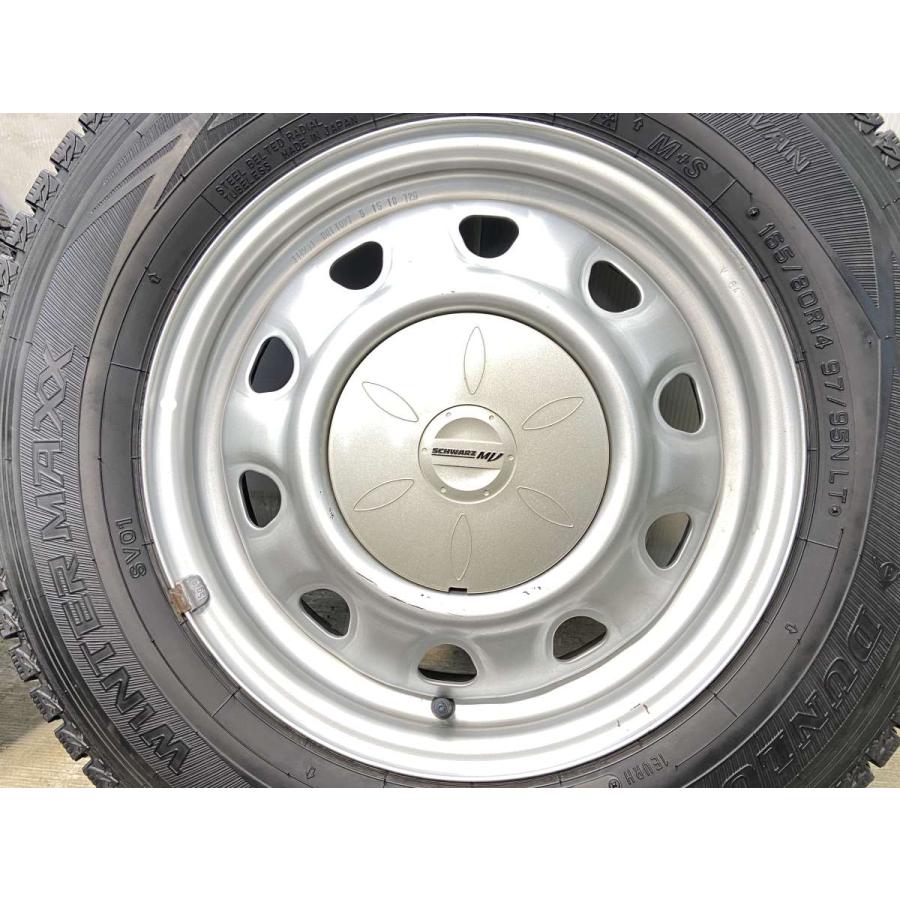 DUNLOP（ダンロップ） 中古タイヤ スタッドレスタイヤ ホイールセット 