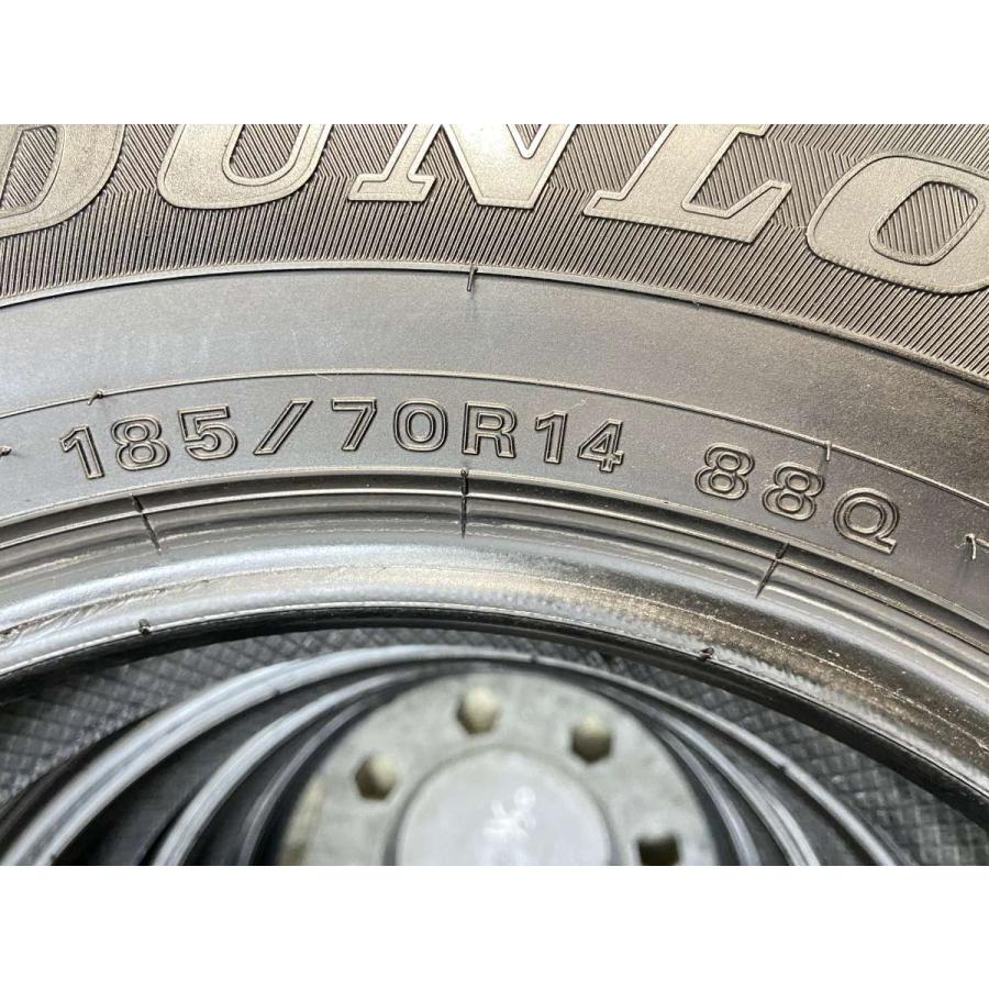 DUNLOP（ダンロップ） 中古タイヤ スタッドレスタイヤ 4本セット 185