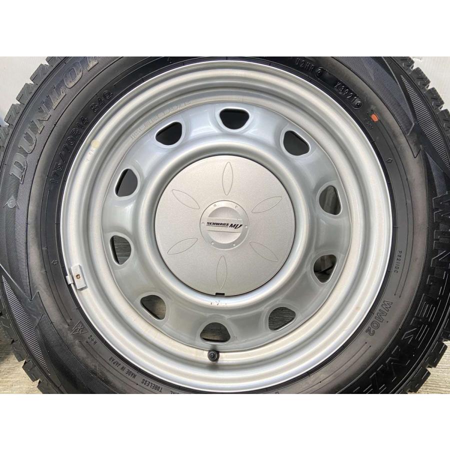 DUNLOP（ダンロップ） 中古タイヤ スタッドレスタイヤ ホイールセット 