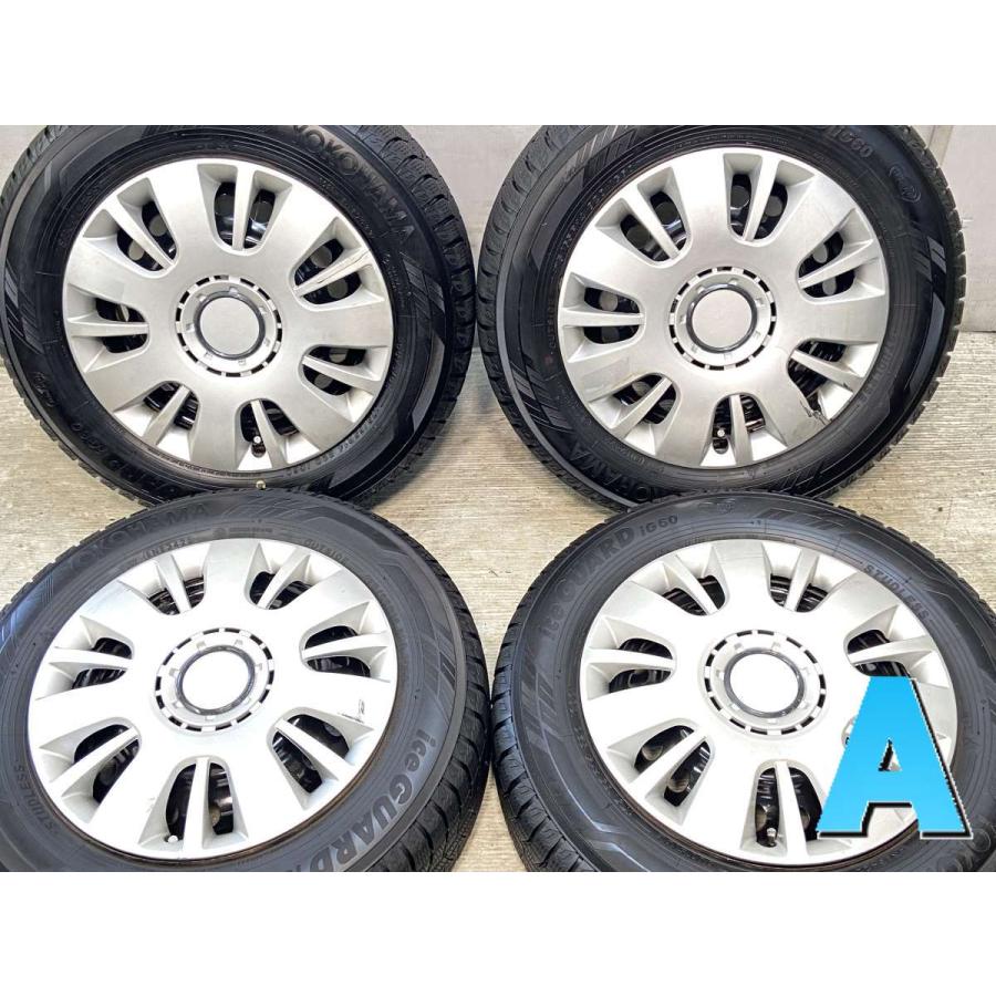 再度出品します。ヨコハマ　スタッドレスタイヤ　8分山～　175/65R14　ホンダ　ホイール付　4本 ヨコハマタイヤ（YOKOHAMA TIRE） 中古タイヤ スタッドレスタイヤ