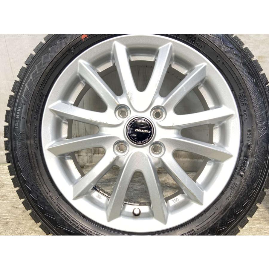 送料込み！中古スタッドレス155/65R14グッドイヤー軽自動車用4本セット グッドイヤー（GOODYEAR） 中古タイヤ スタッドレスタイヤ ホイール