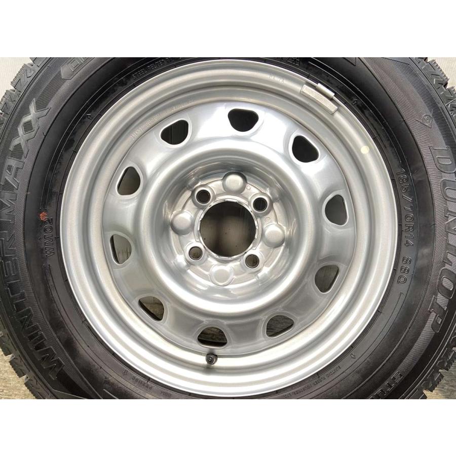 中古良品】スタットレスタイヤ＋アルミホイール4本セット 185/70R 14
