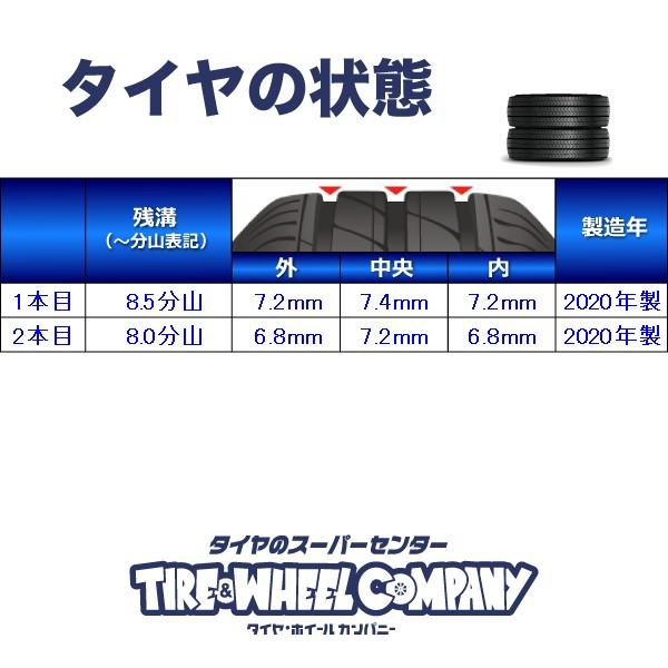 ヨコハマ スタッドレス タイヤホイール 155/65R14 4本中2本 ① Amazon | スタッドレスタイヤホイールセット ヨコハマ 155/65R14