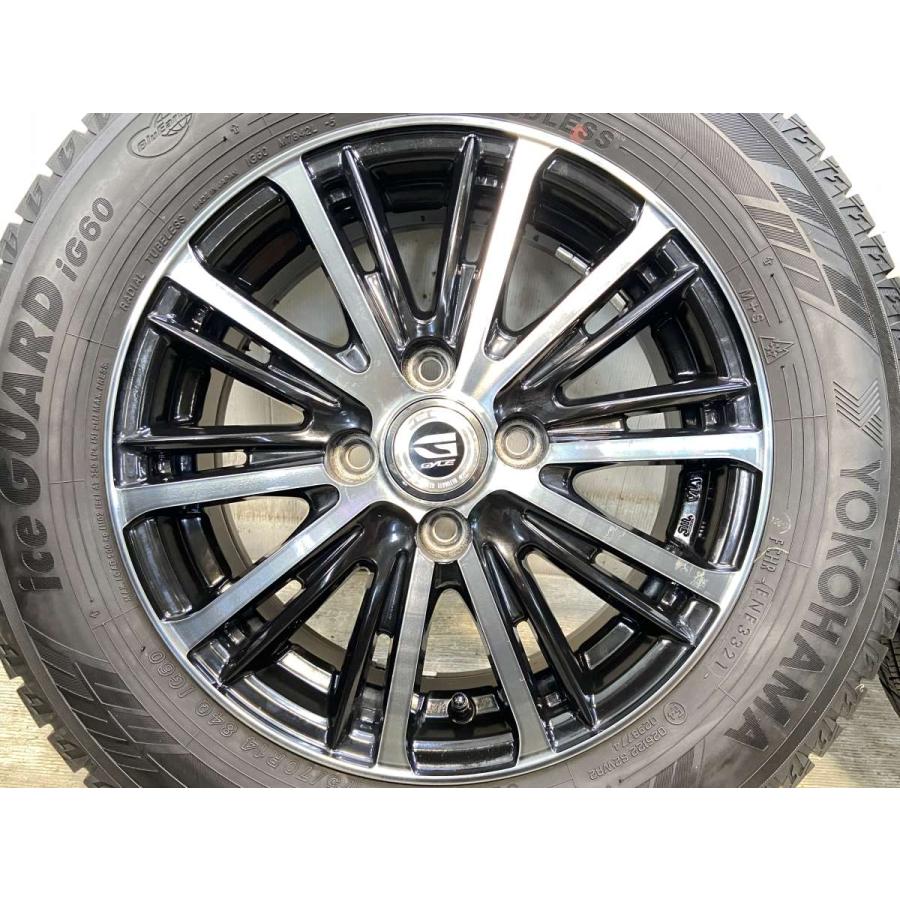 中古スタッドレスタイヤホイールセット175/70R14 DUNLOP 中古