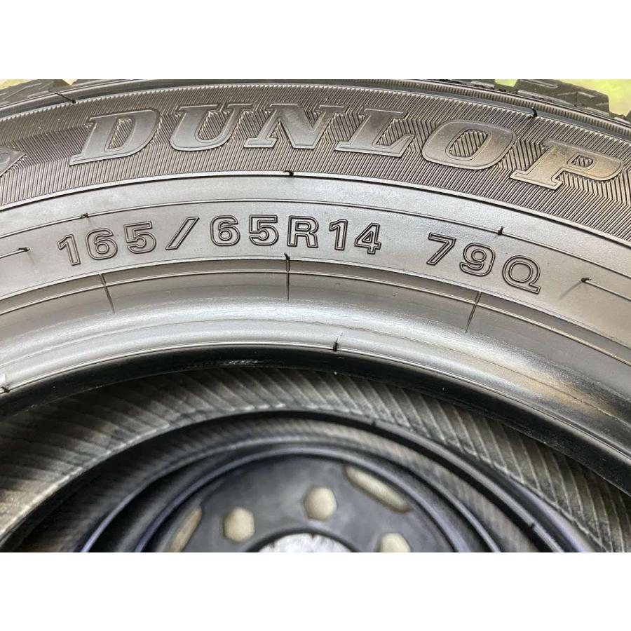 DUNLOP（ダンロップ） 中古タイヤ スタッドレスタイヤ 4本セット 165