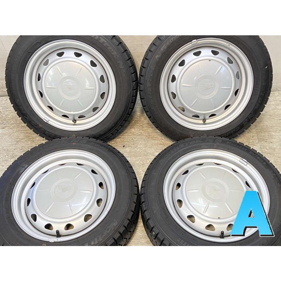 中古タイヤ スタッドレスタイヤ ホイールセット 4本セット 165/65R14