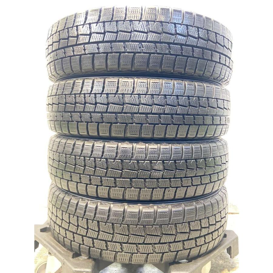 DUNLOP（ダンロップ） 中古タイヤ スタッドレスタイヤ 4本セット 155 