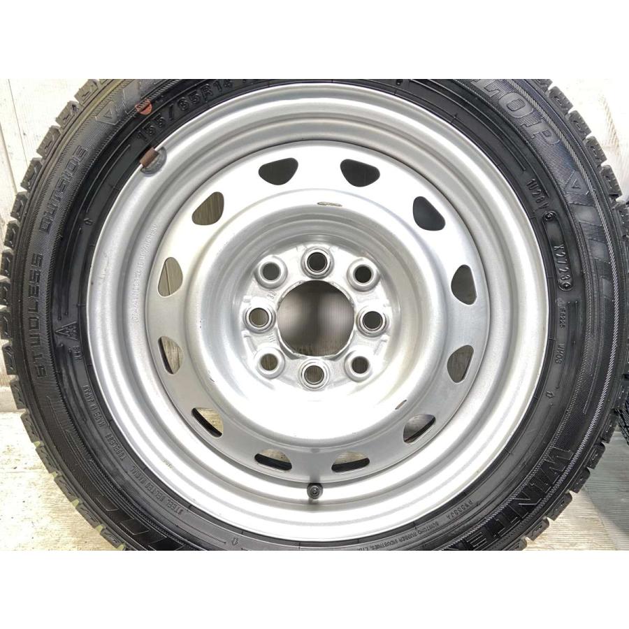 中古タイヤ スタッドレスタイヤ ホイールセット 4本セット 155/65R14 