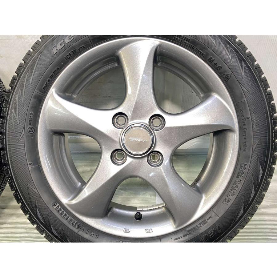 中古タイヤ スタッドレスタイヤ ホイールセット 4本セット 155/65R14 