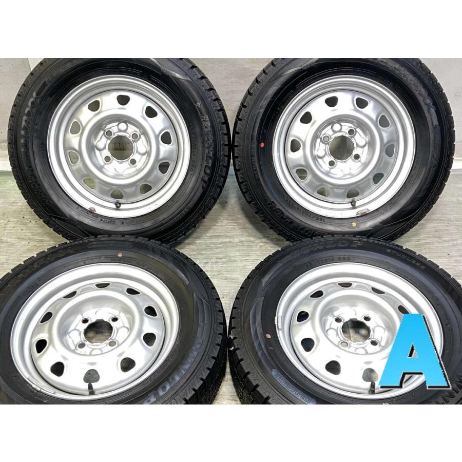 DUNLOP（ダンロップ） 中古タイヤ スタッドレスタイヤ ホイールセット 