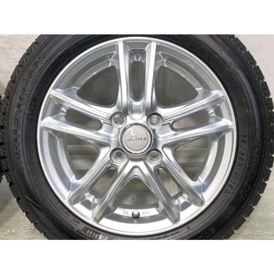 DUNLOP（ダンロップ） 中古タイヤ スタッドレスタイヤ ホイールセット