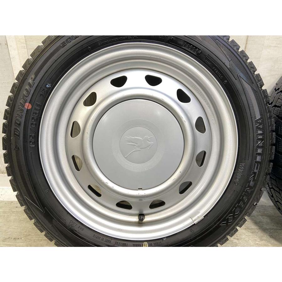 DUNLOP（ダンロップ） 中古タイヤ スタッドレスタイヤ ホイールセット 