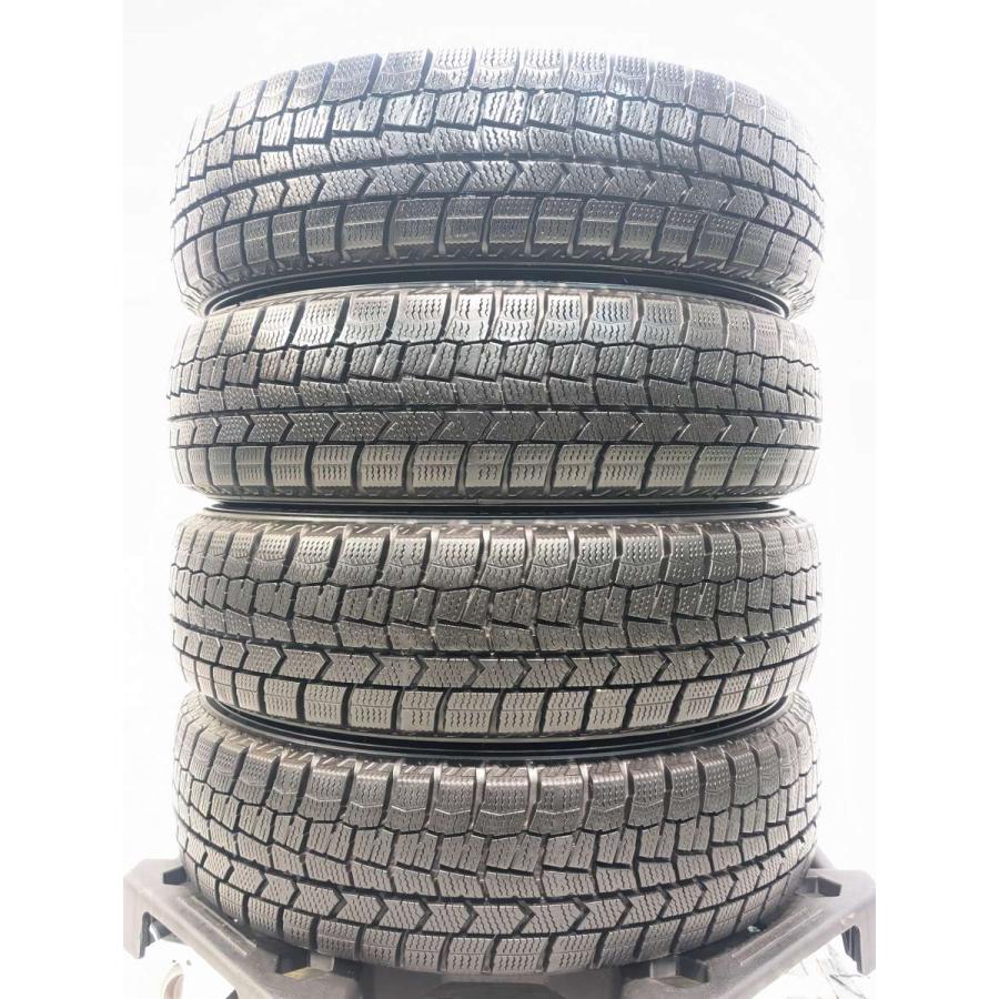 中古155/65R14ダンロップスタッドレスタイヤセット DUNLOP（ダンロップ） 中古タイヤ スタッドレスタイヤ ホイールセット