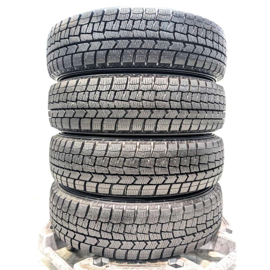 スタッドレスホイール 155/65R14 DUNLOP WM02溝有2024 DUNLOP（ダンロップ） 中古タイヤ スタッドレスタイヤ ホイールセット
