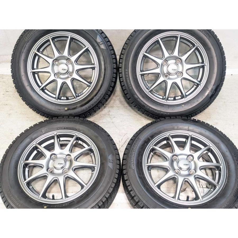 BRIDGESTONE（ブリヂストン） 中古タイヤ スタッドレスタイヤ ホイール