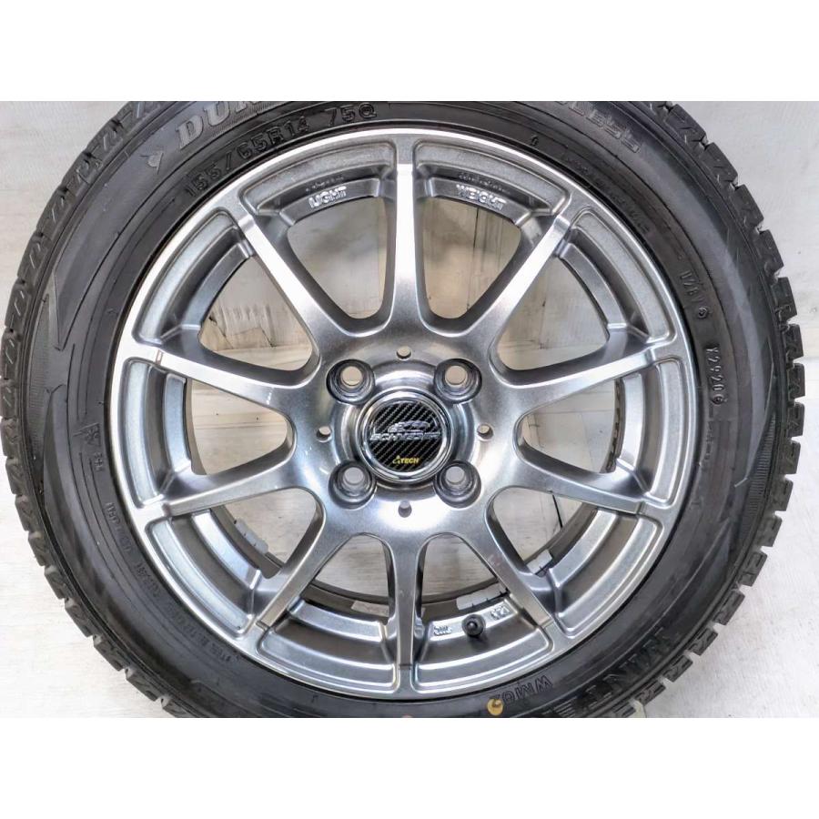 DUNLOP（ダンロップ） 中古タイヤ スタッドレスタイヤ ホイールセット