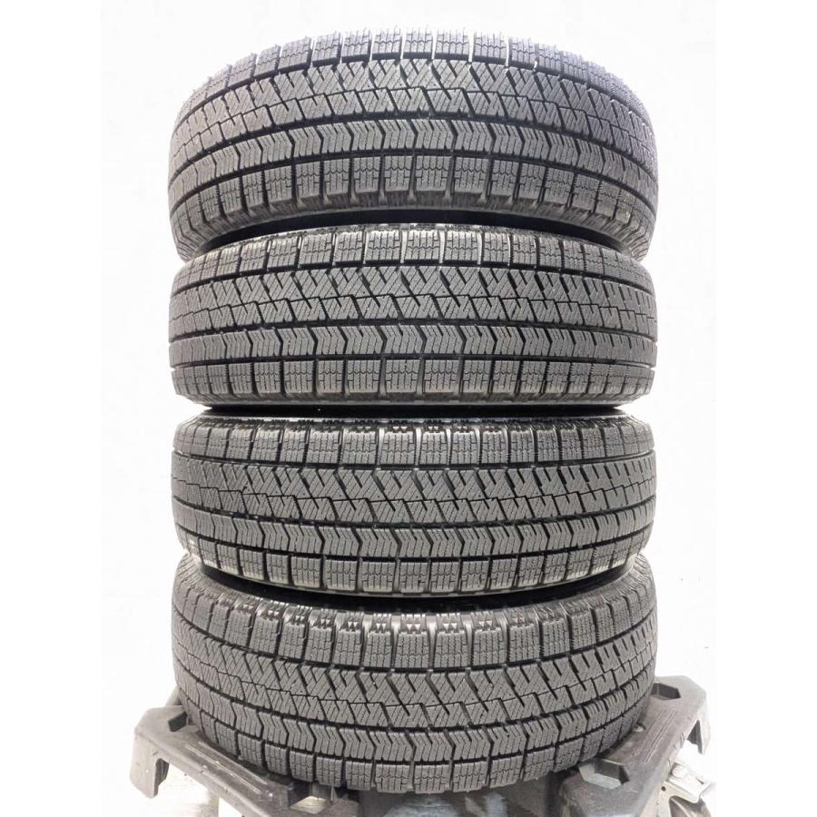 BRIDGESTONE（ブリヂストン） 中古タイヤ スタッドレスタイヤ ホイールセット 4本セット 155/65R14 ABATIS 14x4 ...