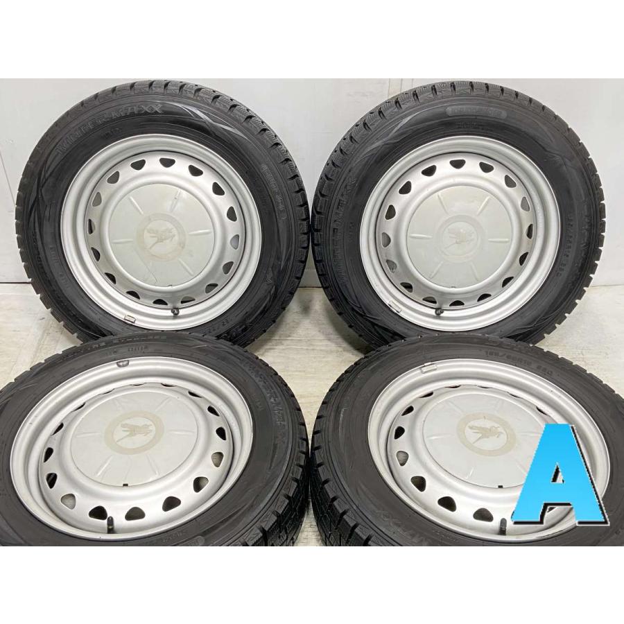 【MA0041】 185/65R15 ダンロップ 中古スタッドレス 4本セット DUNLOP 中古タイヤ スタッドレスタイヤ ホイールセット 4本