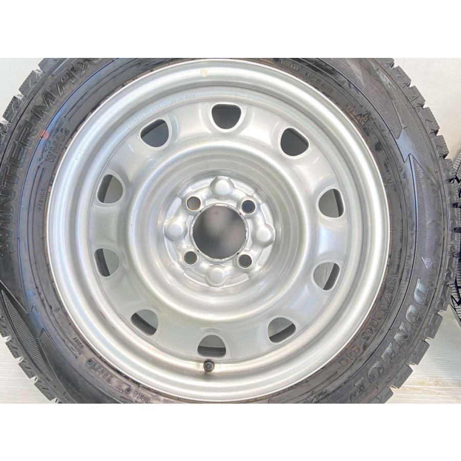 DUNLOP（ダンロップ） 中古タイヤ スタッドレスタイヤ ホイールセット 