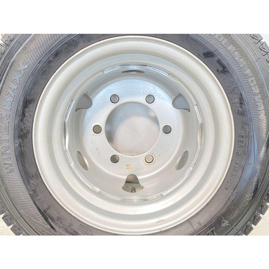 中古タイヤ スタッドレスタイヤ ホイールセット 6本セット 175/80R15 