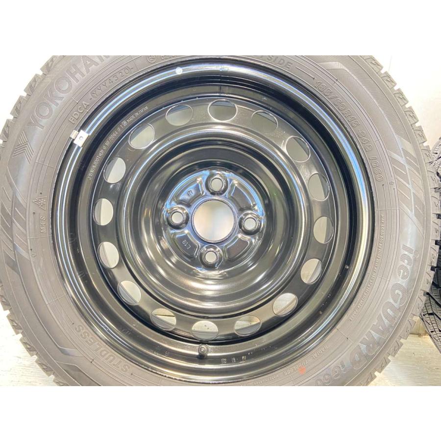 中古タイヤ スタッドレスタイヤ ホイールセット 4本セット 185/60R15 