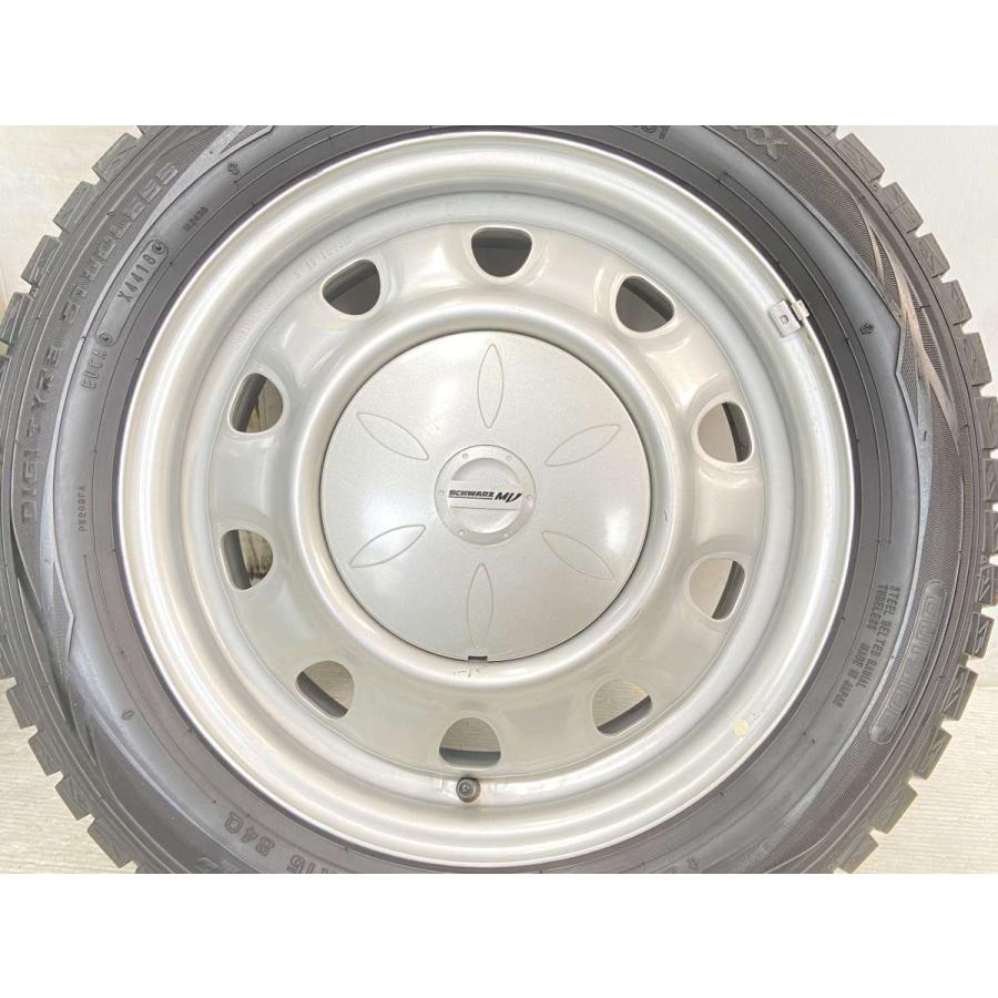 DUNLOP（ダンロップ） 中古タイヤ スタッドレスタイヤ ホイールセット