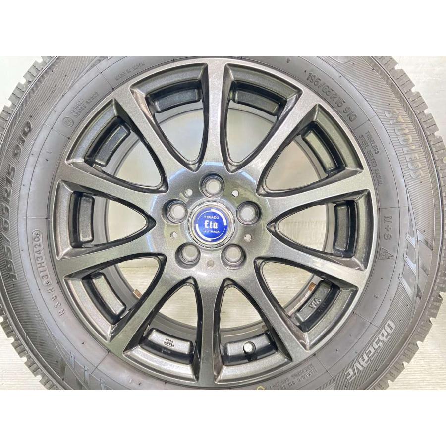 中古タイヤ スタッドレスタイヤ ホイールセット 4本セット 195/65R15 