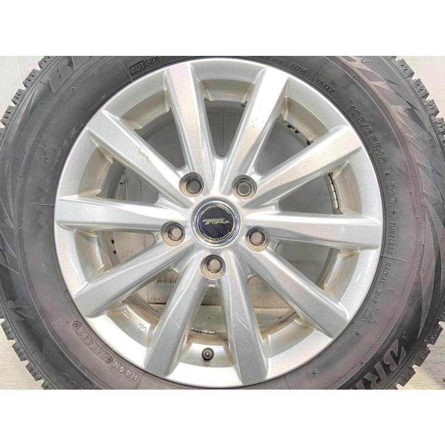 BRIDGESTONE 中古タイヤ スタッドレスタイヤ ホイールセット 4本セット  