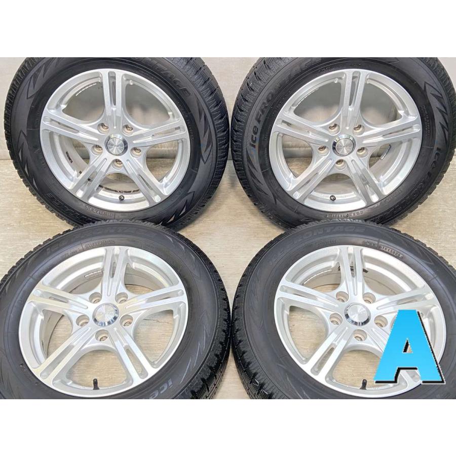 中古タイヤ スタッドレスタイヤ ホイールセット 4本セット 195/65R15  