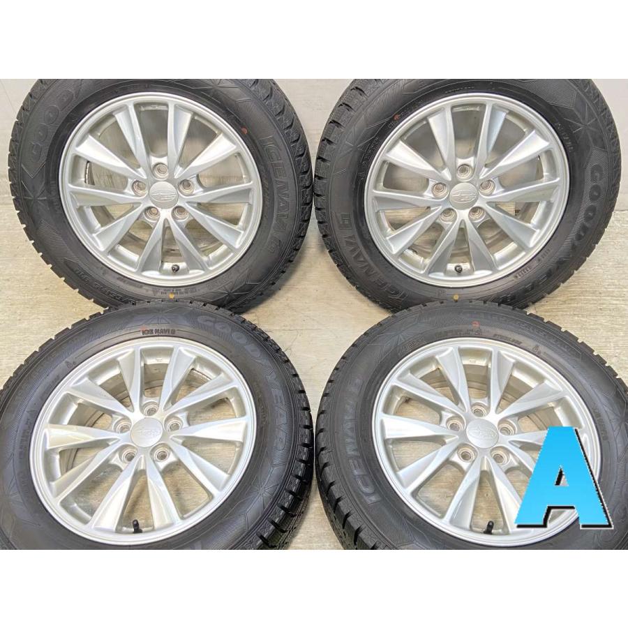中古アルミホイール付スタッドレスタイヤ4本セット195/65R15