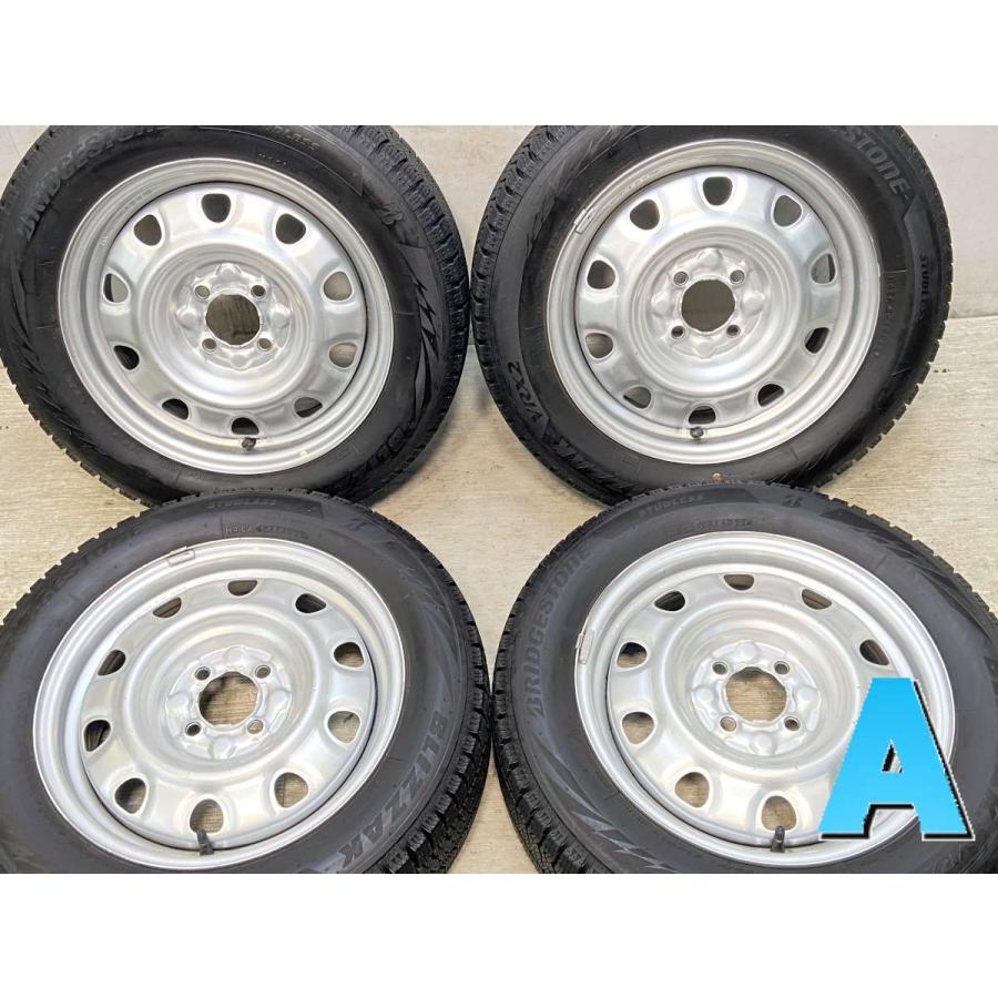中古タイヤ スタッドレスタイヤ ホイールセット 4本セット 185/60R15  　 TOPY M60 15x5.5  100-4穴 ブリヂストン ブリザック VRX2 | BRIDGESTONE